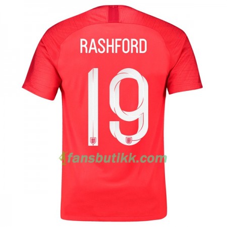 Fotball-VM 2018 England drakt Rashford 19 Bortetrøye